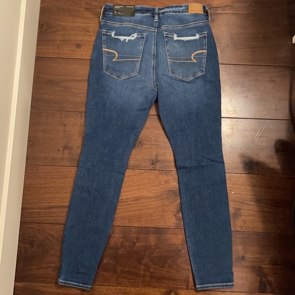 dark wash american eagle jeans - Picture 4 of 5